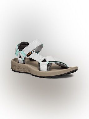 Teva Women's Hydratrek Water Sandal Lunar Rock Grey Light Blue Open Toe 6